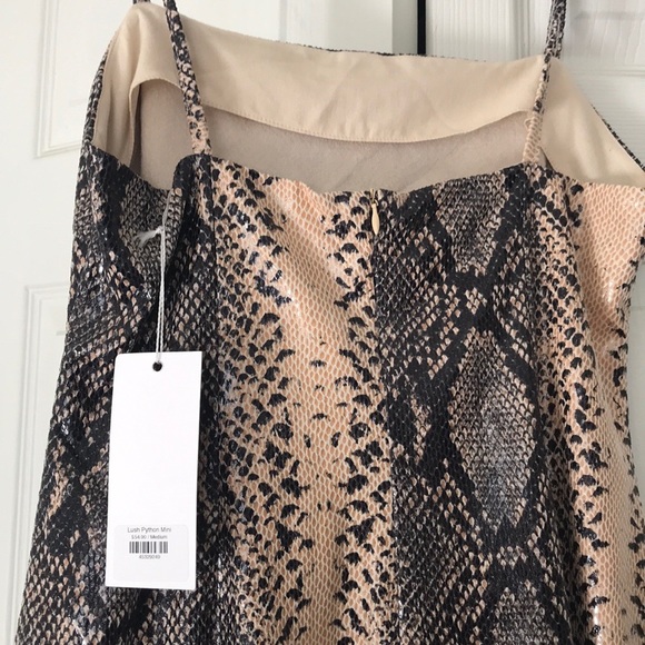 Lush Python Mini Dress - Picture 4 of 4